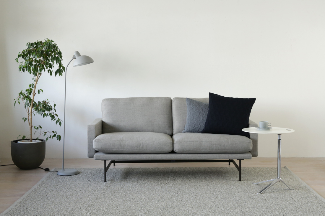 テラッツォ ラグ リビングスタイリング