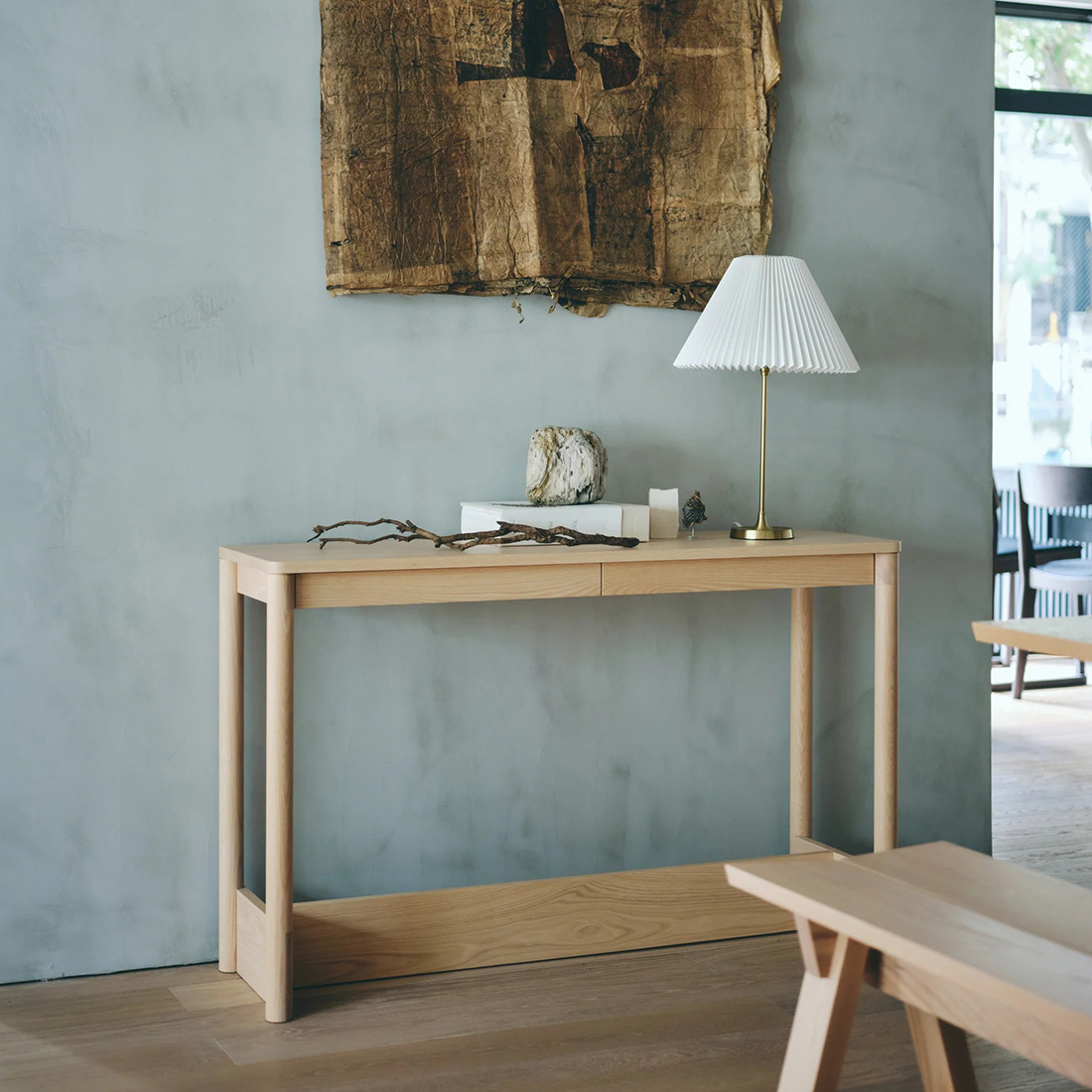 コヤバリコンソールテーブル ホワイト