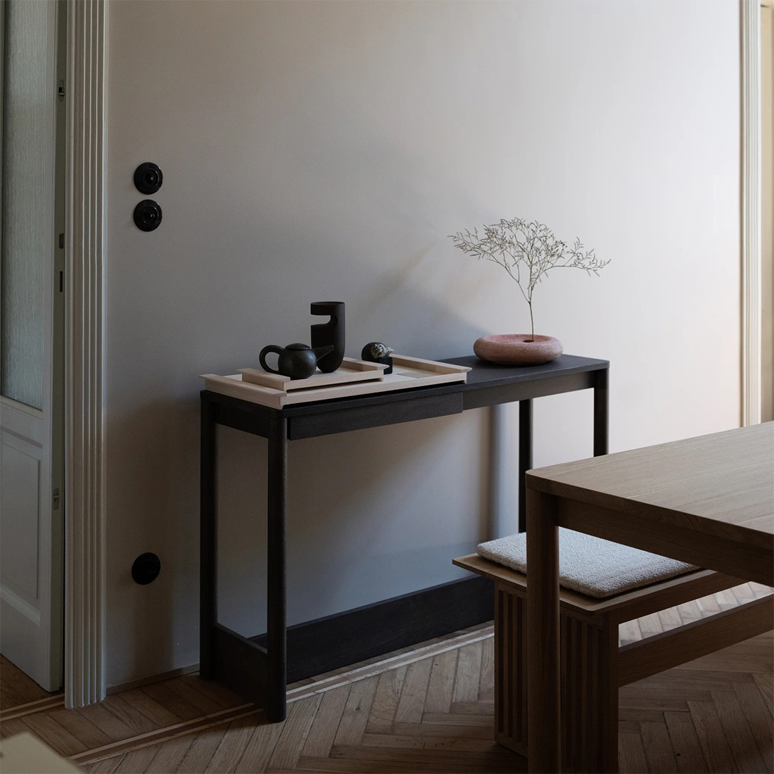 コンソールテーブル 飾り棚