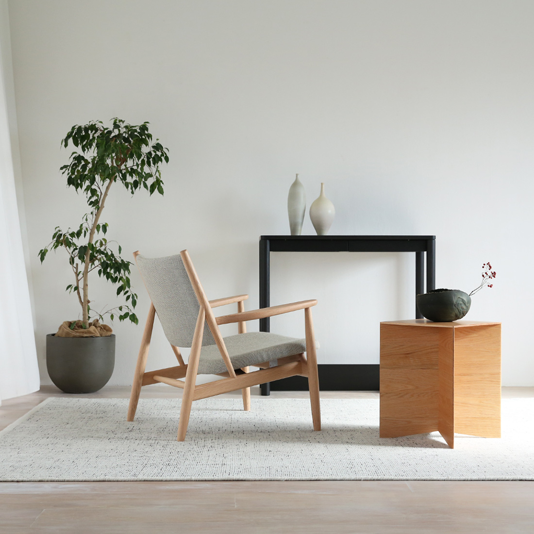 コヤバリコンソールテーブル リビングスタイリング