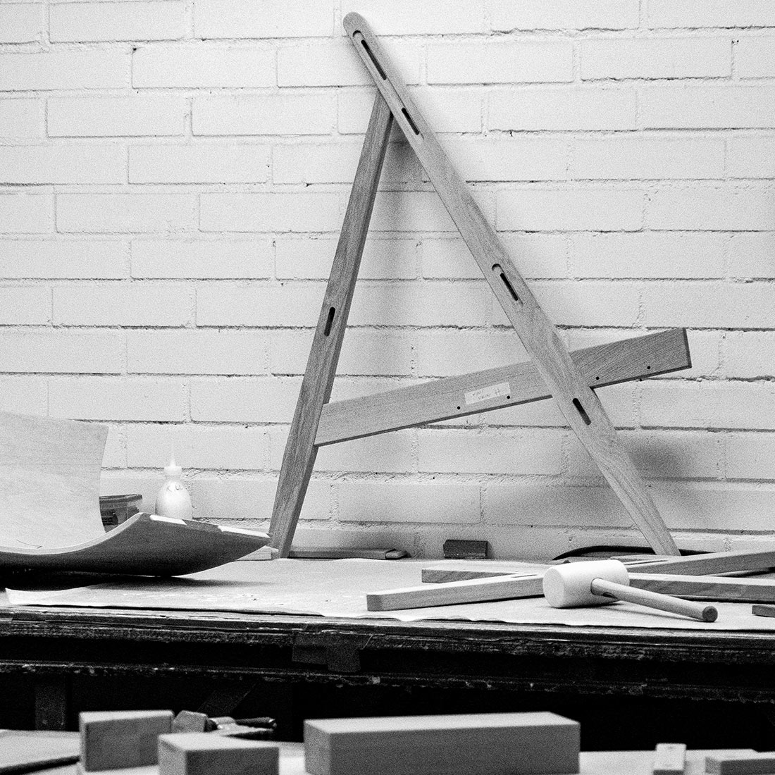 フレームの製造過程