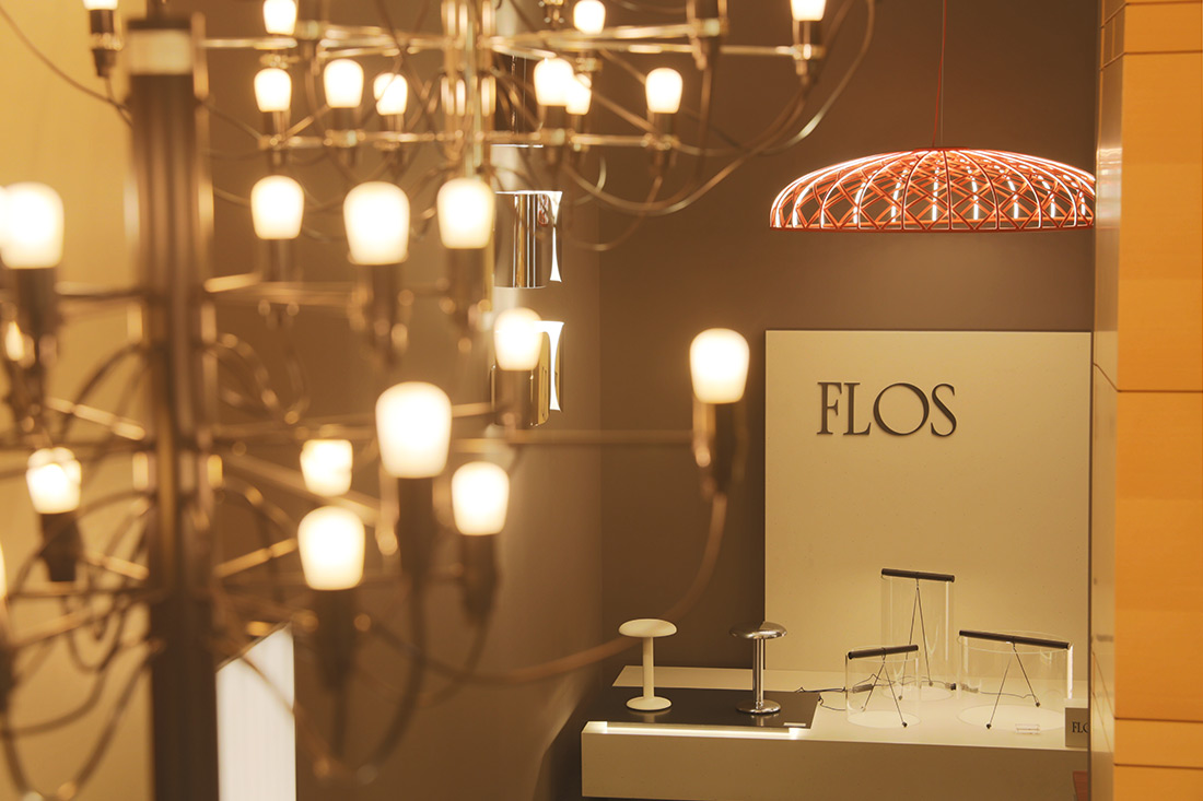 北欧家具正規販売店 岡山天満屋プレミアムリビングギャラリー。ショールーム内の展示風景イメージ