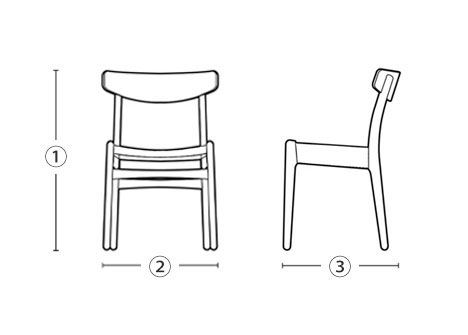 チェアの測り方
