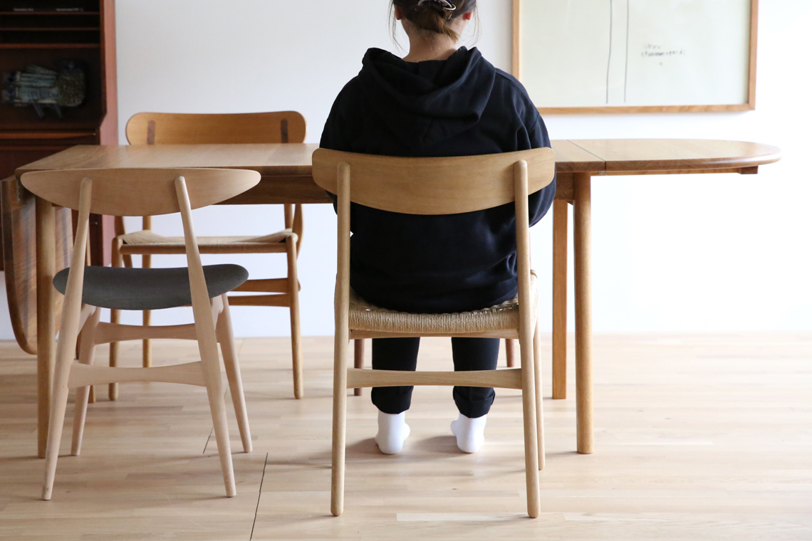 チェアch23に座った時の様子