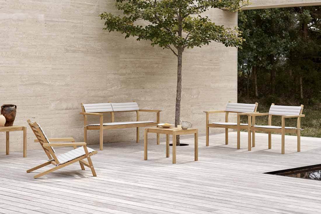 デンマーク建築家アルフレッド・ホーマンによるデザインのAHアウトドアシリーズ