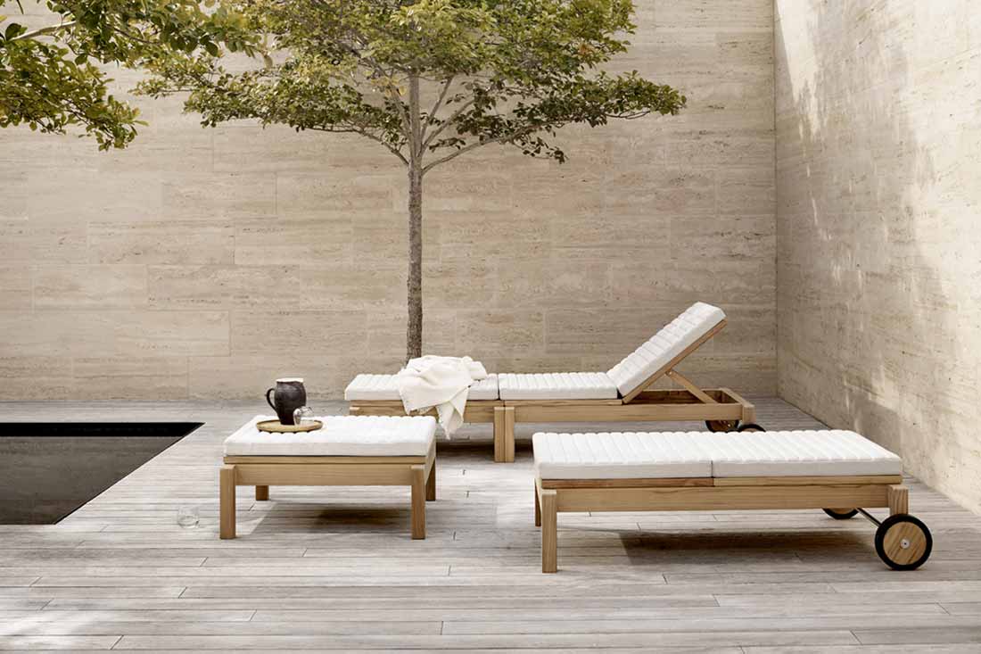 デンマーク建築家アルフレッド・ホーマンによるデザインのAHアウトドアシリーズ