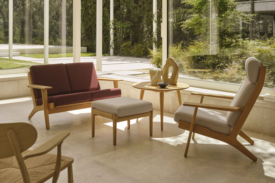 3本脚に宿る、軽やかな美しさCH008コーヒーテーブル