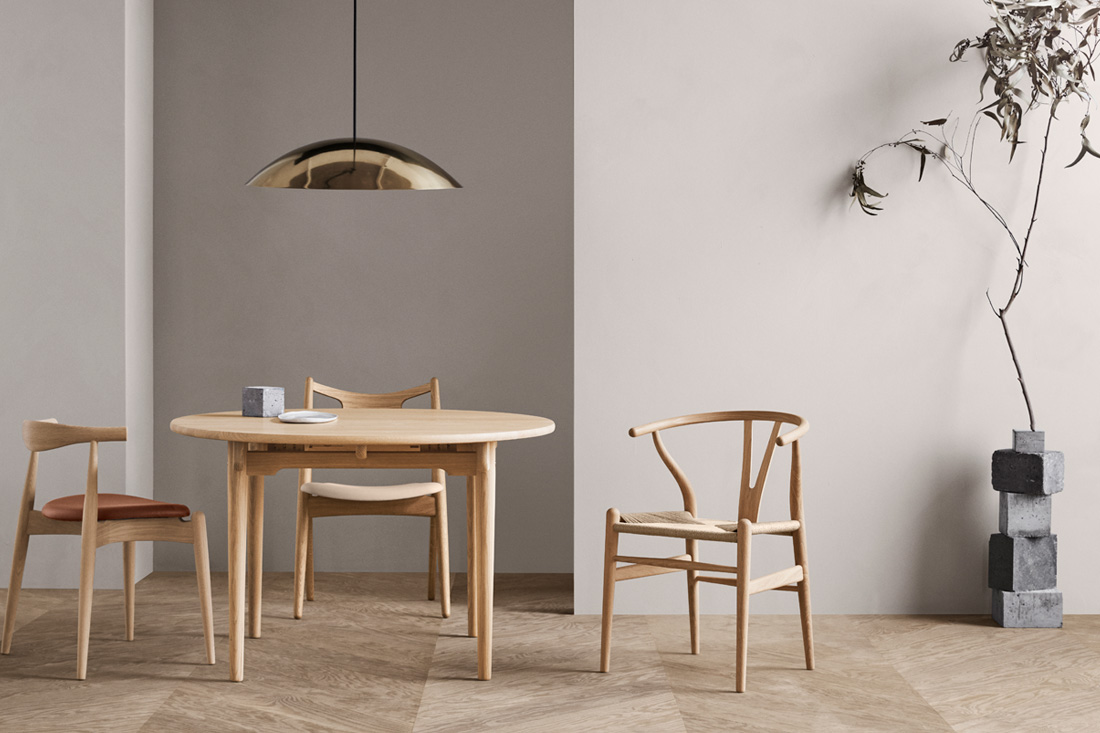 無垢材の美しさと心惹かれるデザインCH20チェア