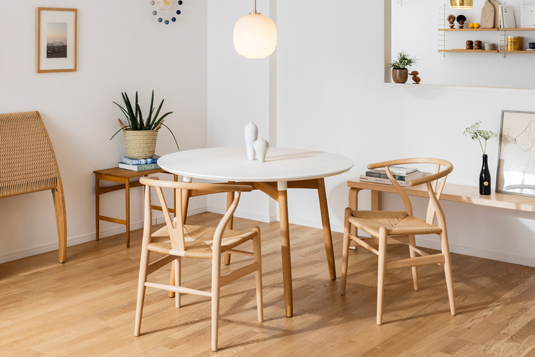 世界中で愛される
CARL HANSEN & SONのベストセラーCH24「Yチェア」