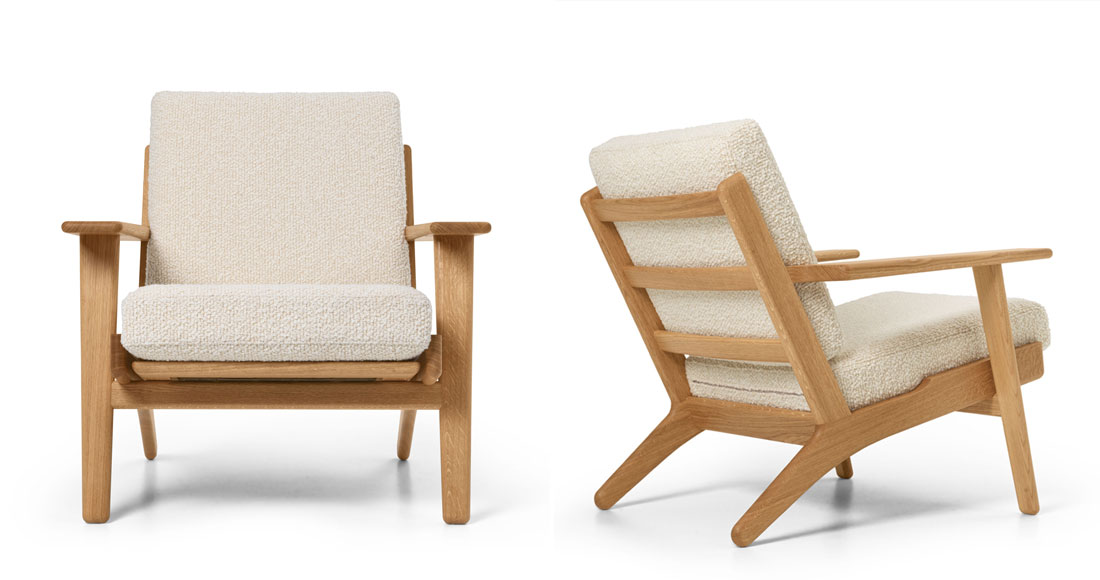 時を超えて愛される北欧デザインと安らぎの座り心地CH290ラウンジチェア