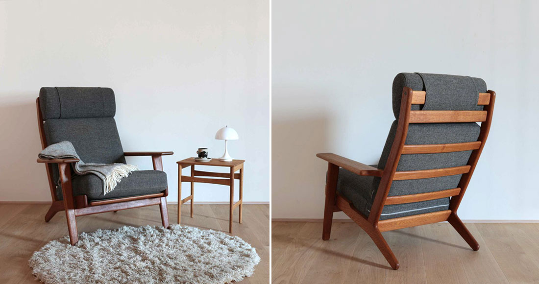 時を超えて愛される北欧デザインと、安らぎの座り心地CH291ラウンジチェア