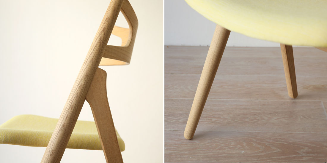 愛らしいフォルムと機能美を両立CH29Pソーバックチェア