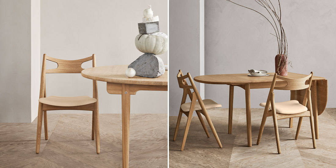 愛らしいフォルムと機能美を両立CH29Pソーバックチェア