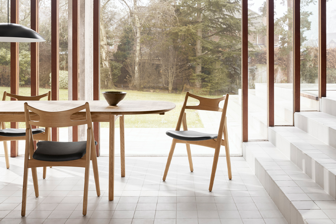 愛らしいフォルムと機能美を両立CH29Pソーバックチェア