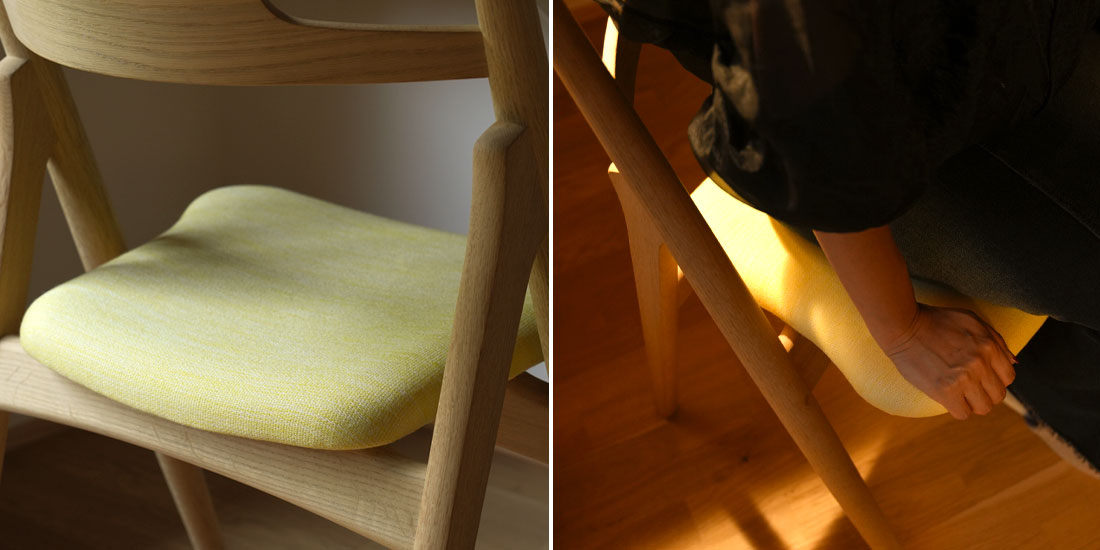 愛らしいフォルムと機能美を両立CH29Pソーバックチェア