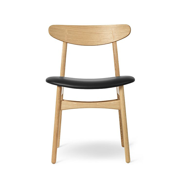 省スペースに映えるアームレスチェア CH30P