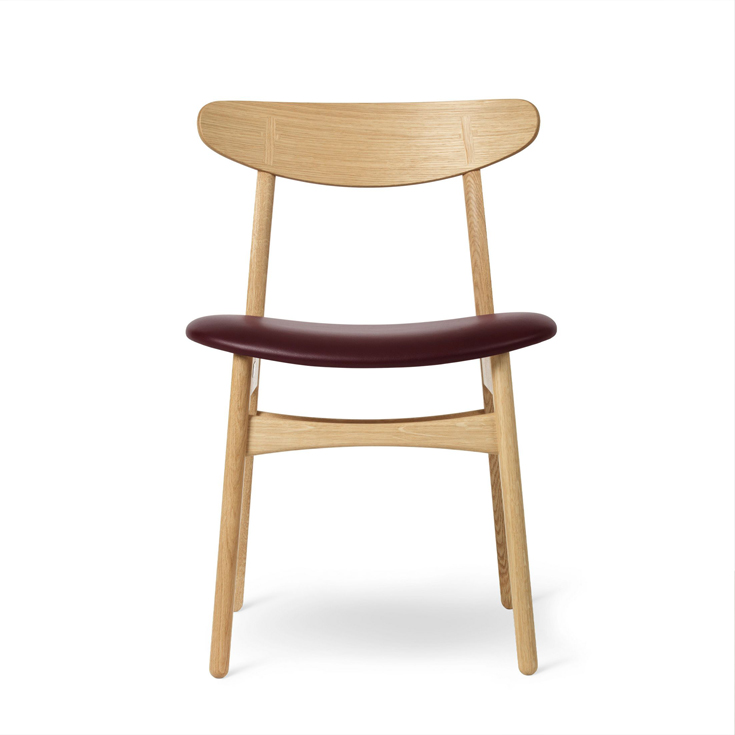 省スペースに映えるアームレスチェア CH30P