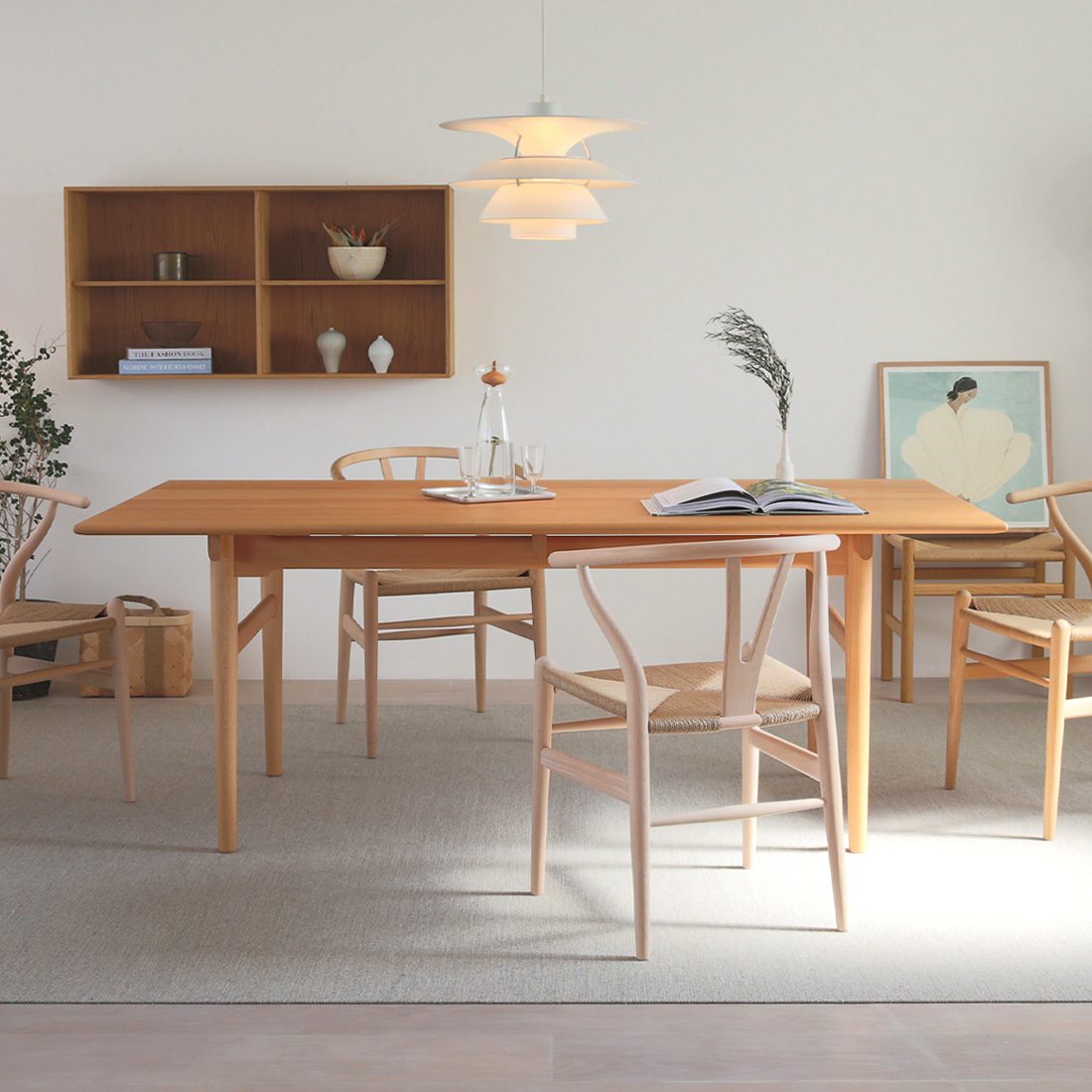 世界の定番ダイニングテーブルCH327の魅力を深堀り