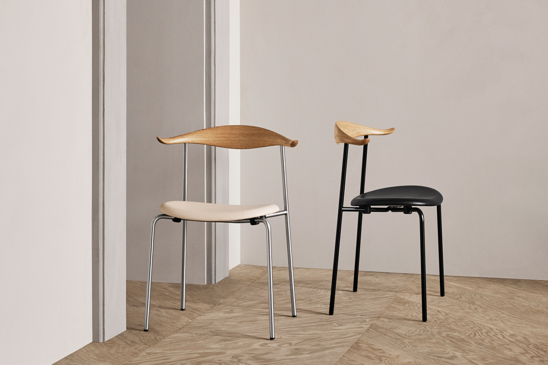 温もり感じるミニマルデザインCH88ダイニングチェア