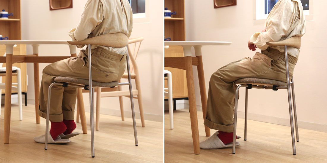 温もり感じるミニマルデザインCH88ダイニングチェア