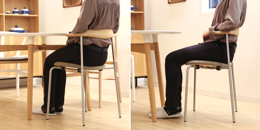 温もり感じるミニマルデザインCH88ダイニングチェア