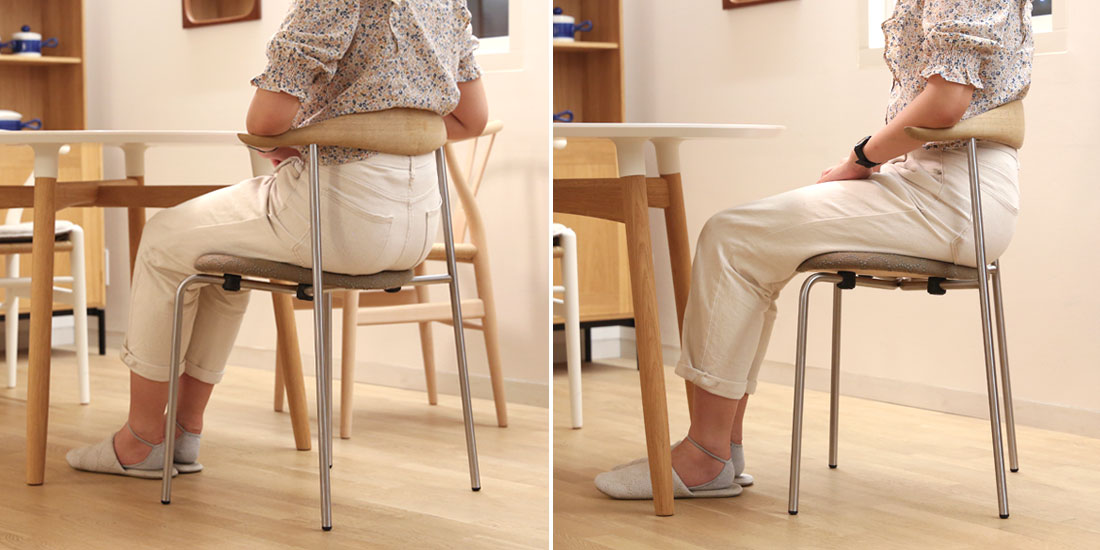 温もり感じるミニマルデザインCH88ダイニングチェア