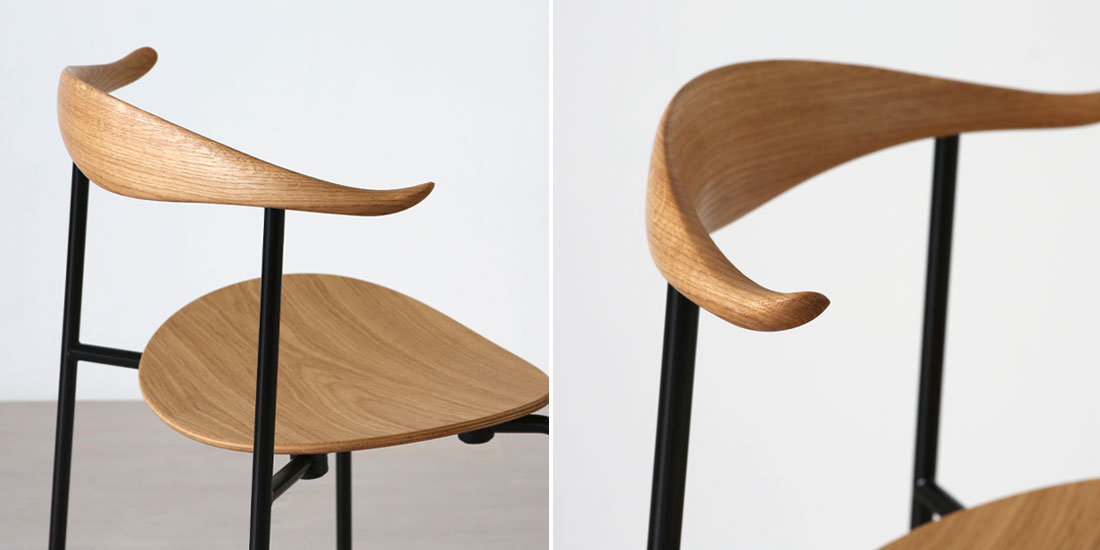 温もり感じるミニマルデザインCH88ダイニングチェア