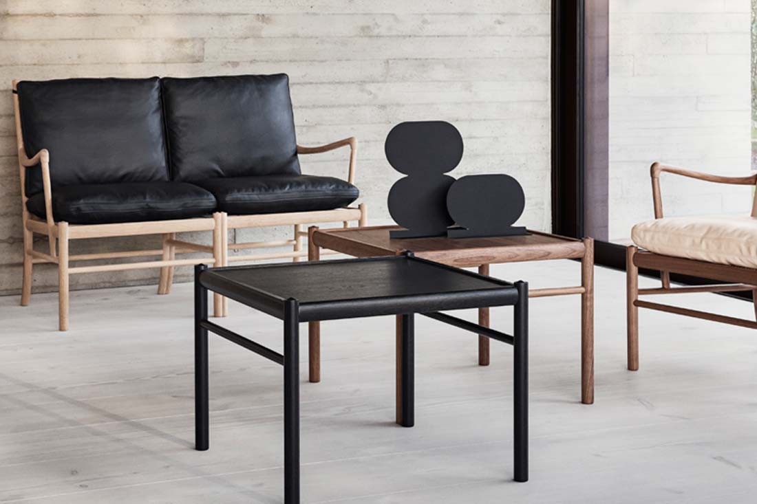 伝統と軽やかさが融合したOW449コーヒーテーブル