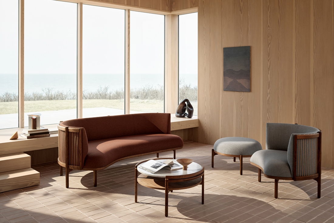 心地よい会話が生まれるRF1903サイドウェイソファ