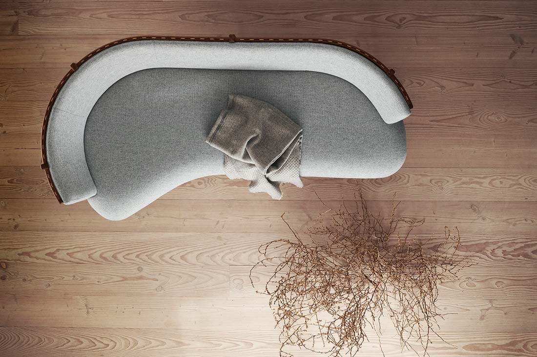 心地よい会話が生まれるRF1903サイドウェイソファ