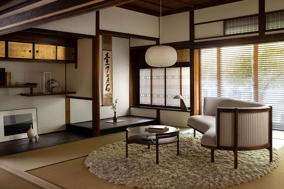 心地よい会話が生まれるRF1903サイドウェイソファ