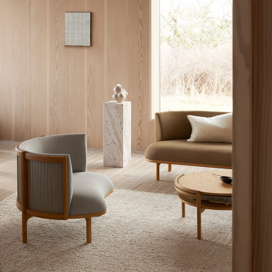 心地よさをつなぐRF1904サイドウェイラウンジチェア