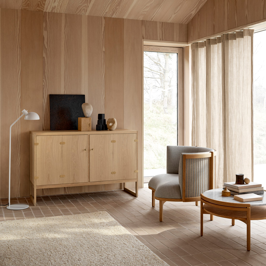 心地よさをつなぐRF1904サイドウェイラウンジチェア