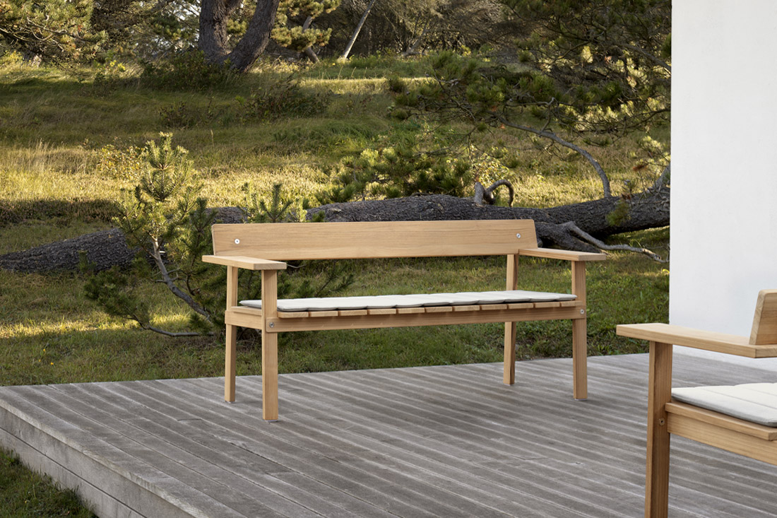 ティンバーアウトドアベンチ