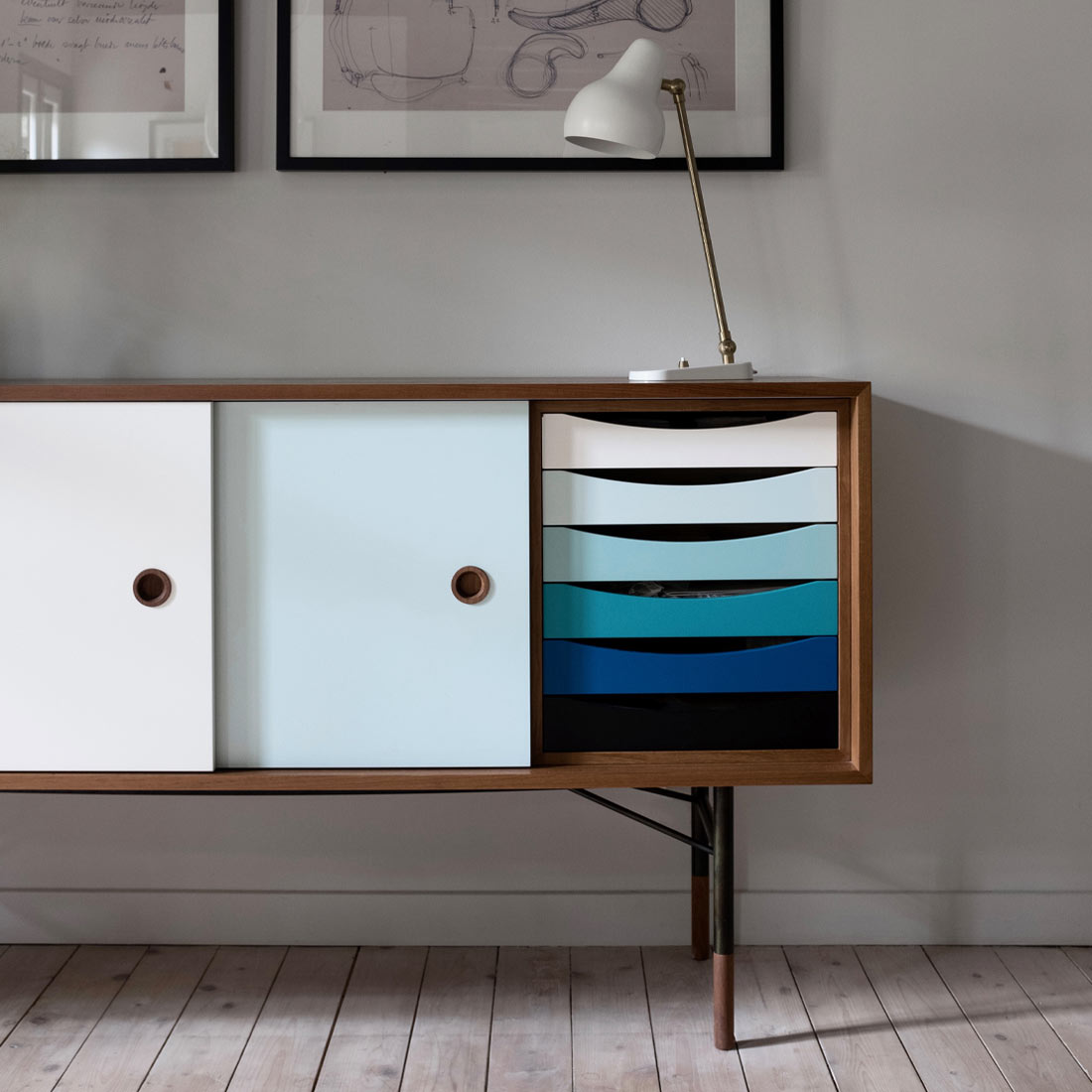 1955年から続くフィン・ユールの収納。 