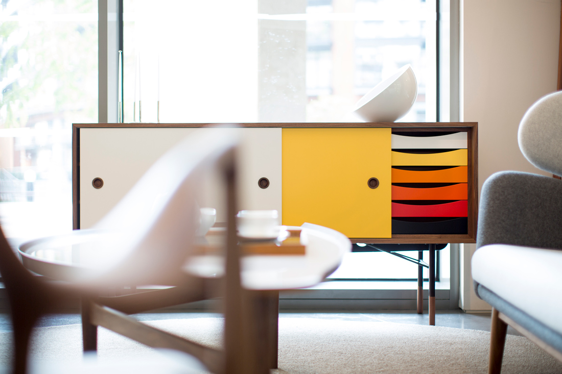 1955年から続くフィン・ユールの収納。 