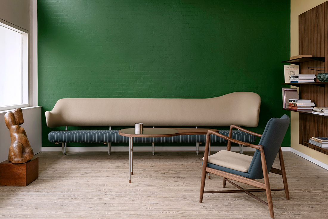 ウォールソファオーベルタンのインテリア