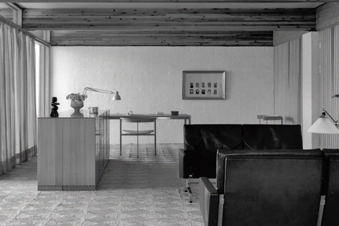 ポール・ケアホルム生前の自邸