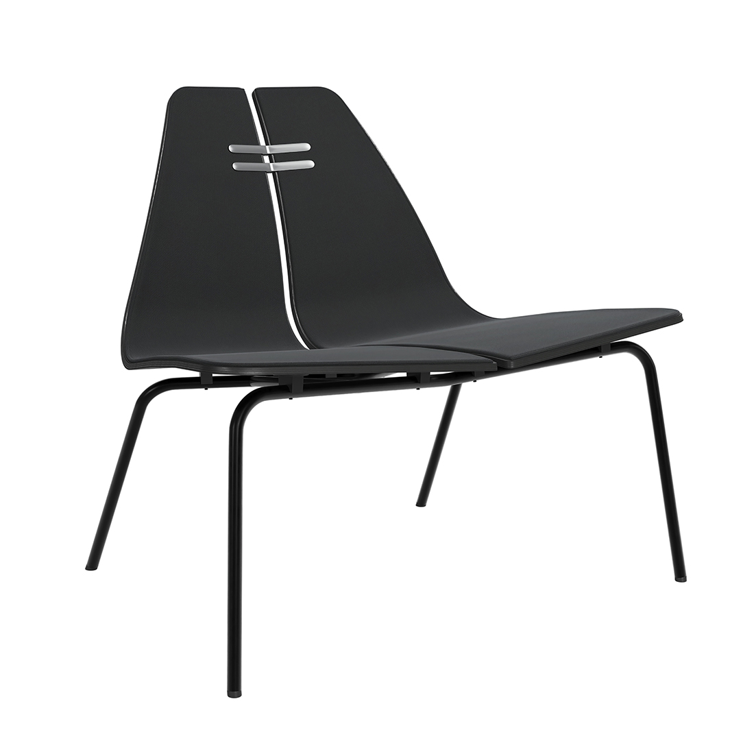 PK23ブラック ブラック粉末塗装仕上げスチール クリスチャンハウン