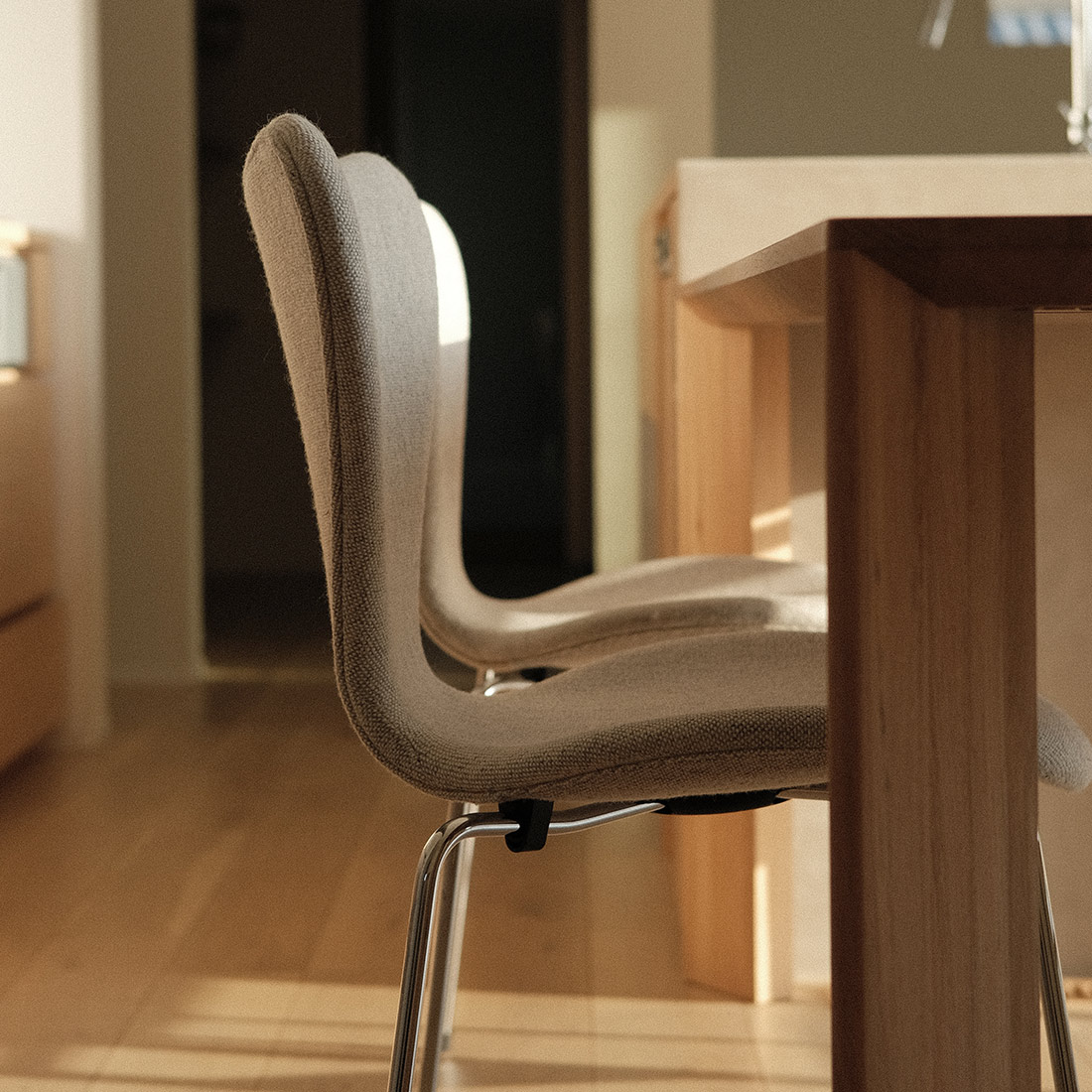 A-DT02 ダイニングテーブルとセブンチェア