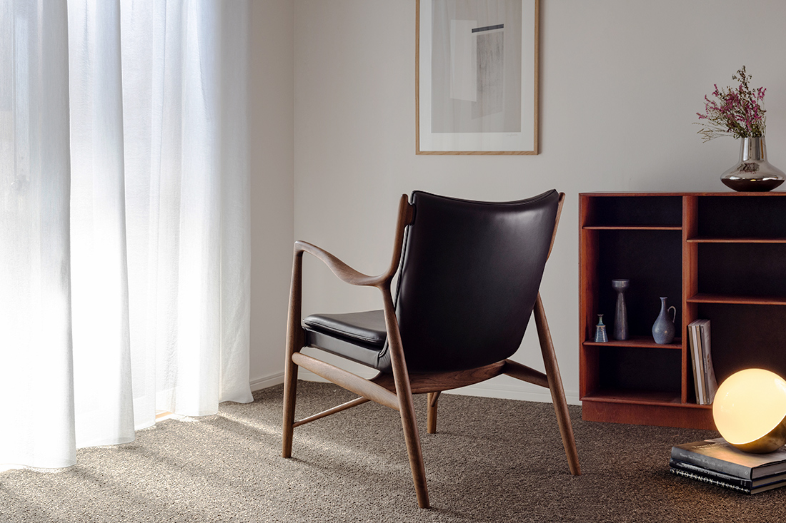 エステル ラグ ラウンジチェアスタイリング