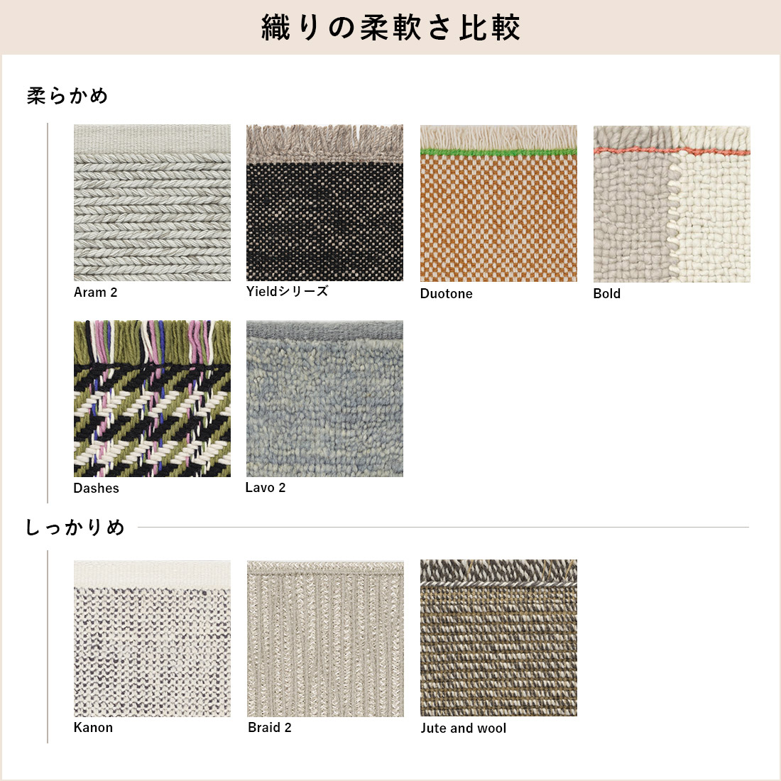 クヴァドラ 柔軟さ比較 ラグ