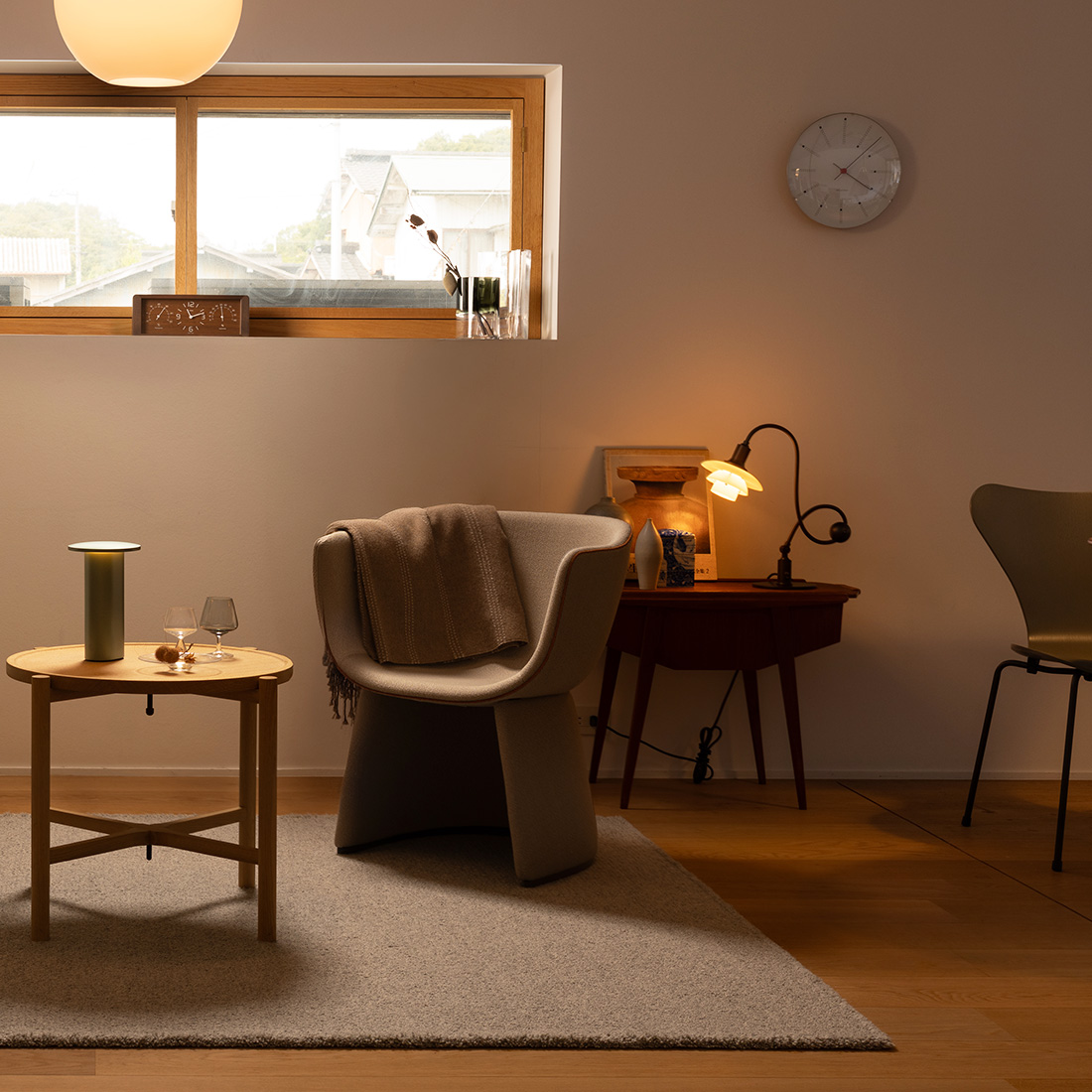 PH 1/1 Piano Table Lamp リビングコーディネート