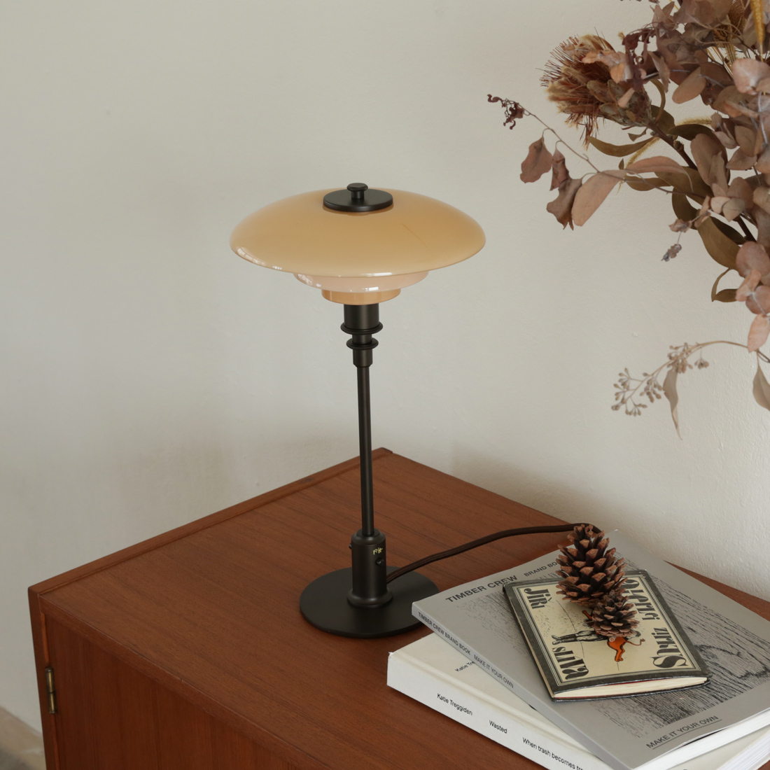 PH 2/1 Dusty Terracotta Table Lamp