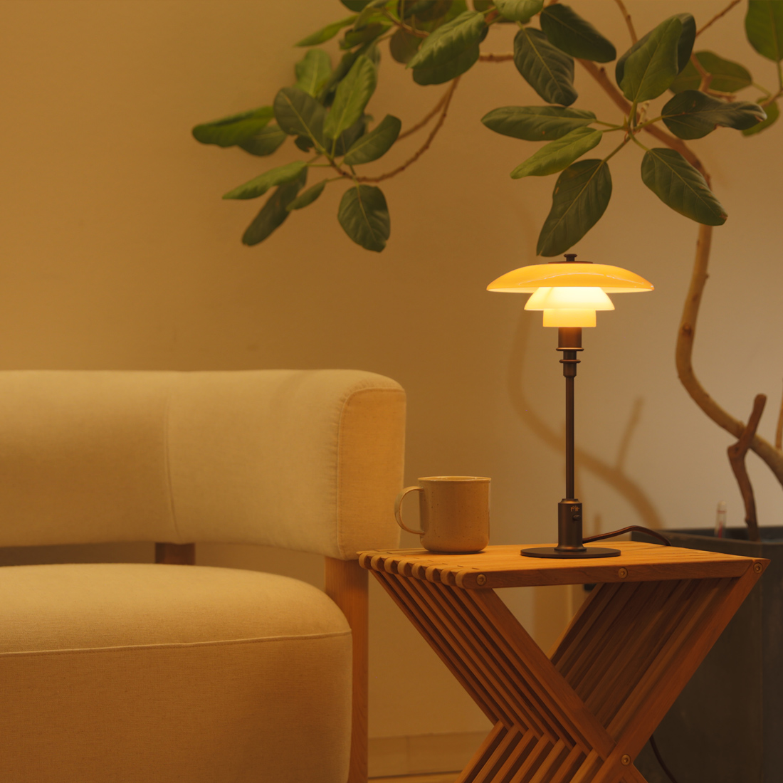 PH 2/1 Dusty Terracotta Table Lamp