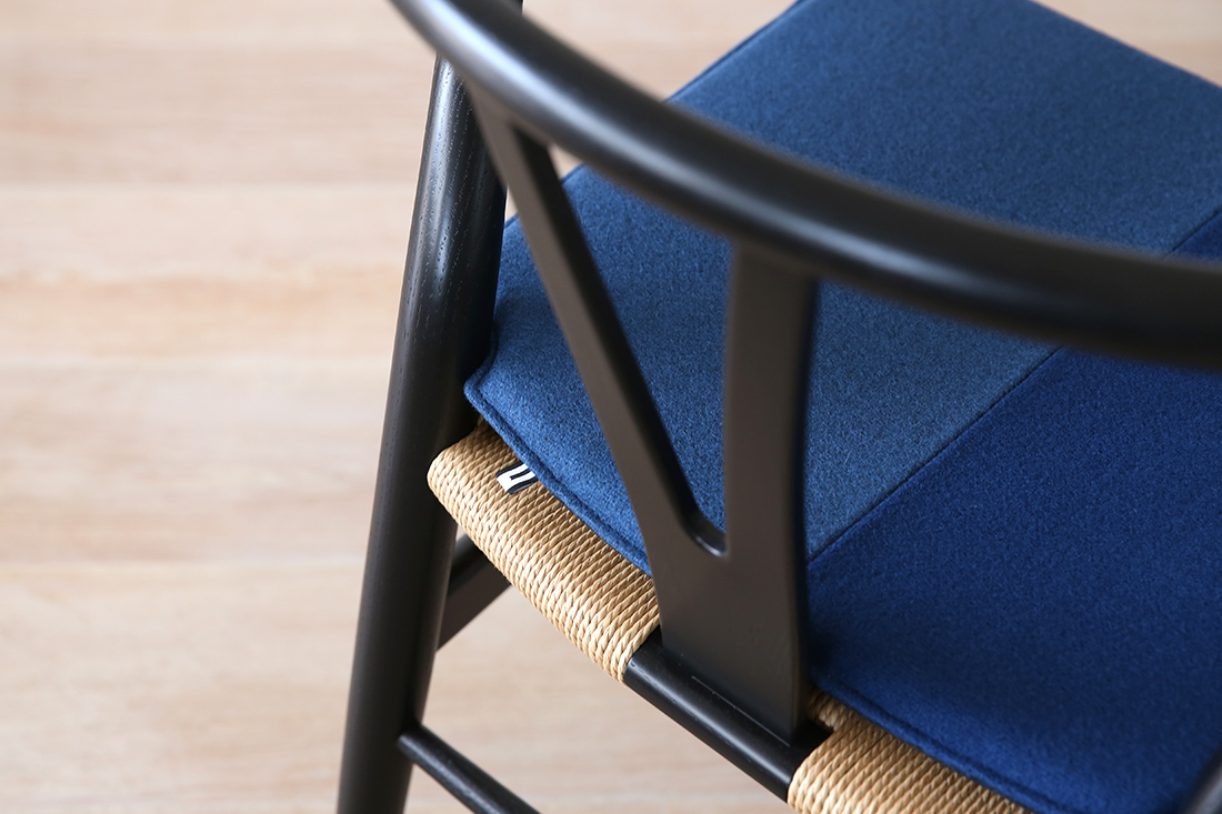 Yチェアシートクッション トナス ブルー