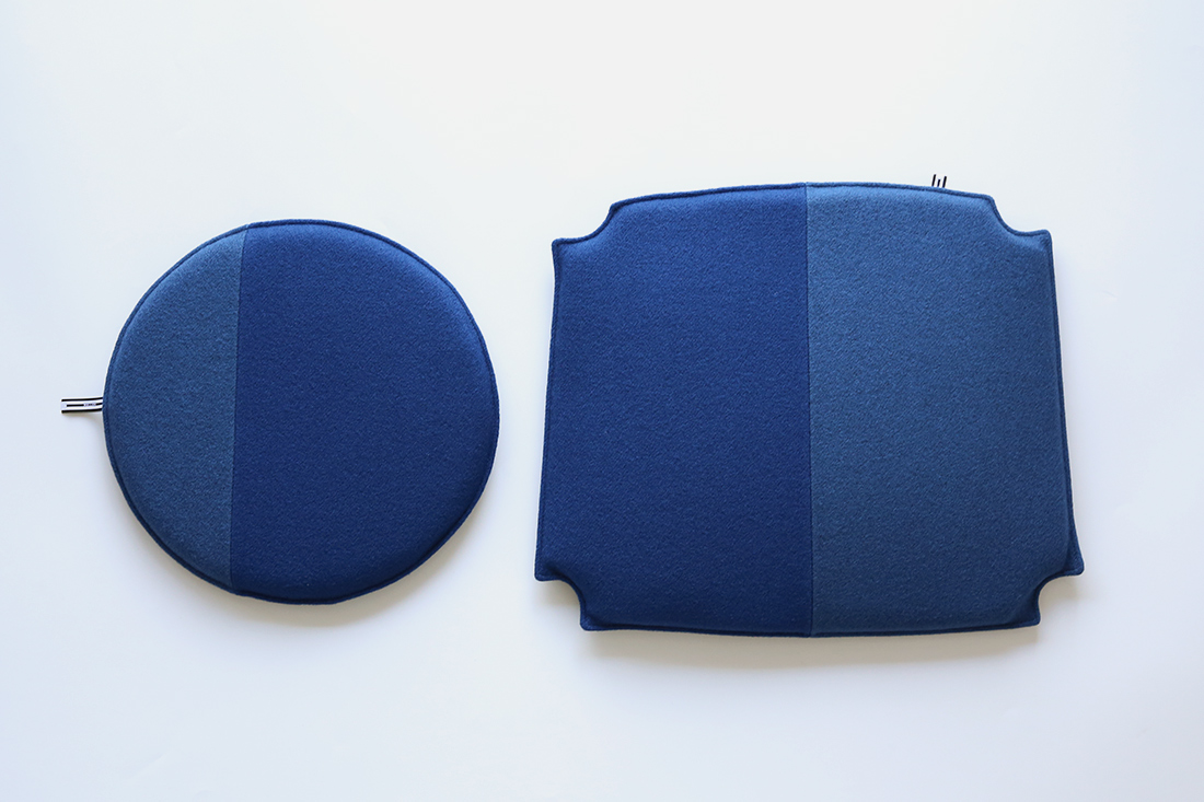 ラウンドシートクッション Yチェアシートクッション