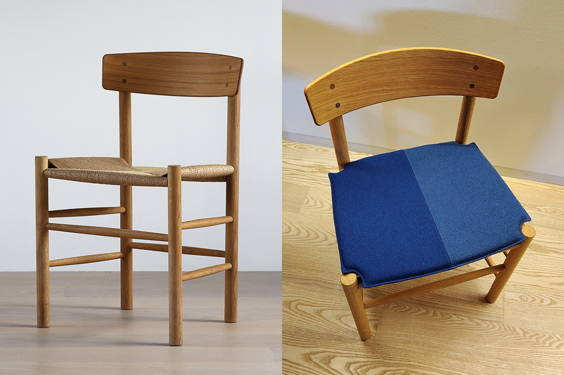 J39 Yチェアシートクッション トナス