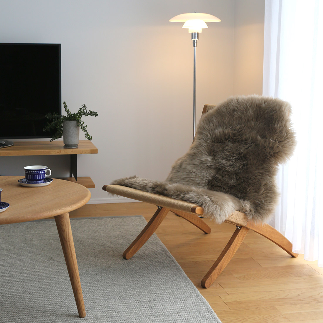 心地よい柔らかさと温かさ最高品質のシープスキン