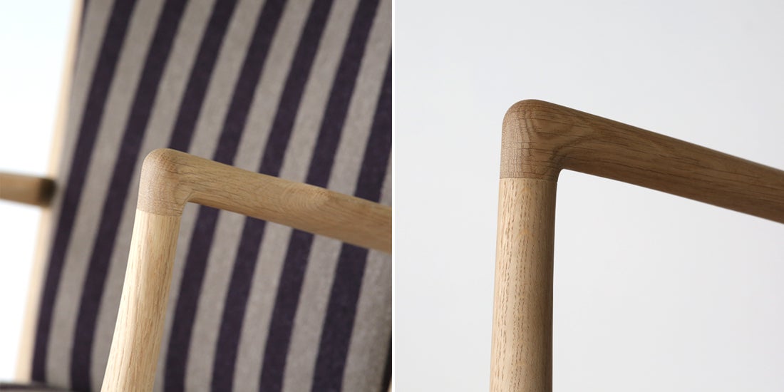 コンパクトに佇むラウンジチェア PP16